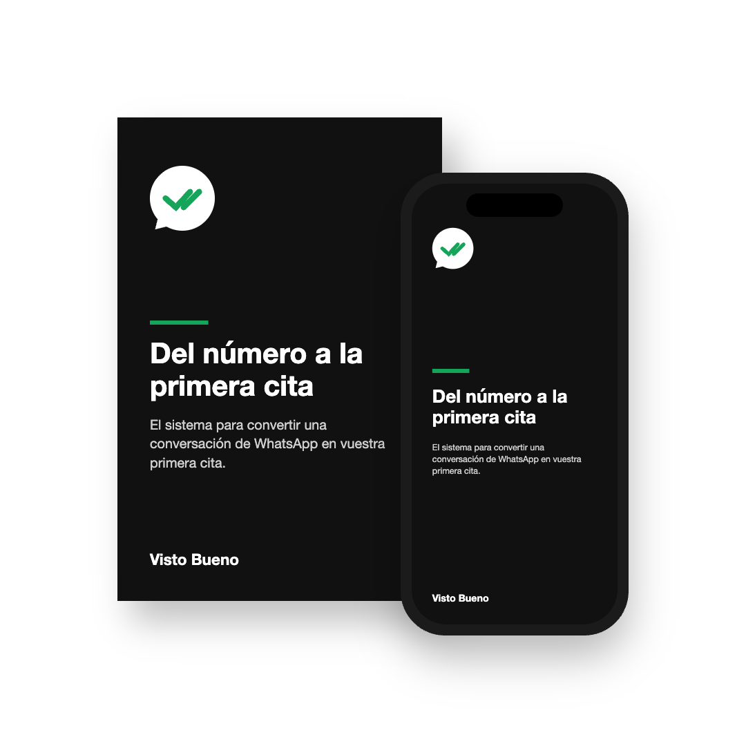 Ebook Del número a la primera cita · Visto Bueno